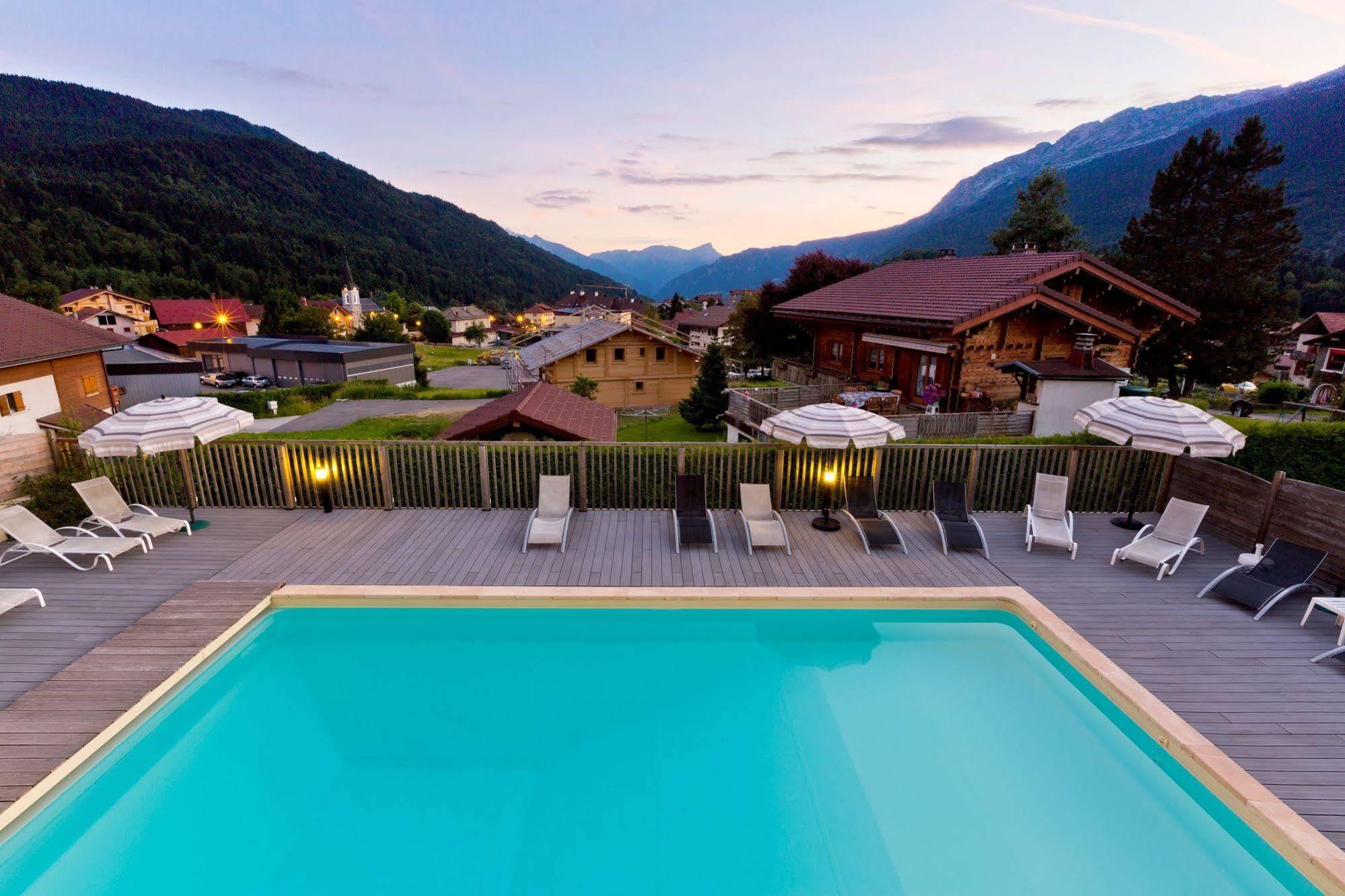 Logis Hotel & Spa Beau-Site Saint-Jean-de-Sixt Exterior photo